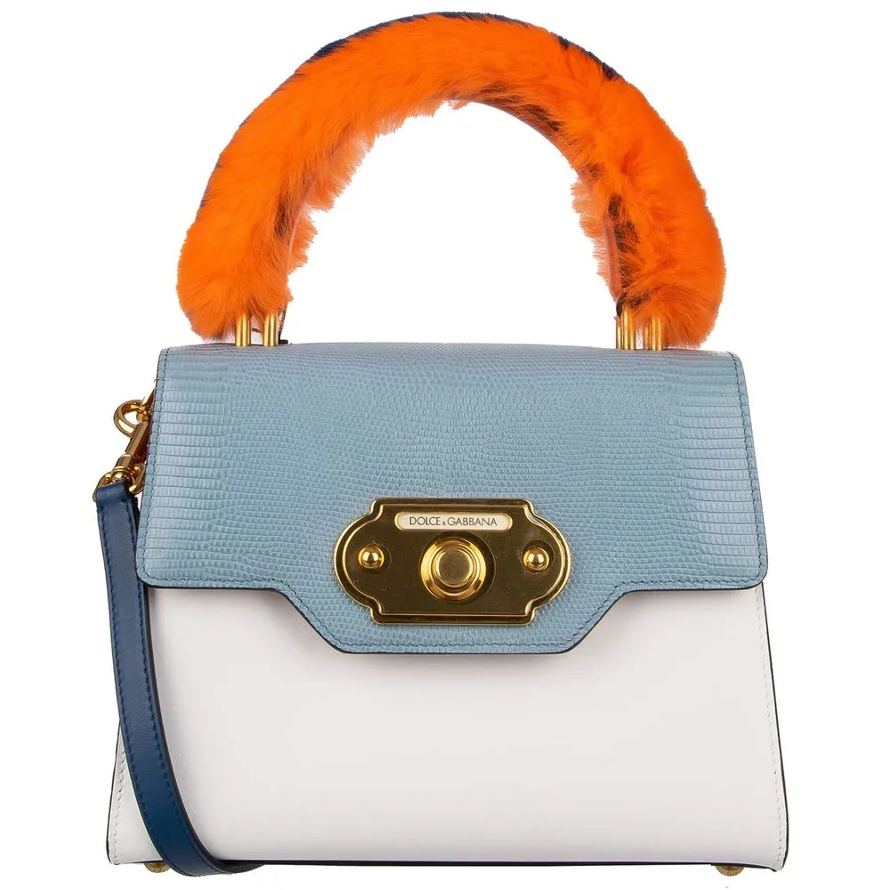 Dolce & Gabbana Women's Multicolor Leather Di Calfskin Handbag