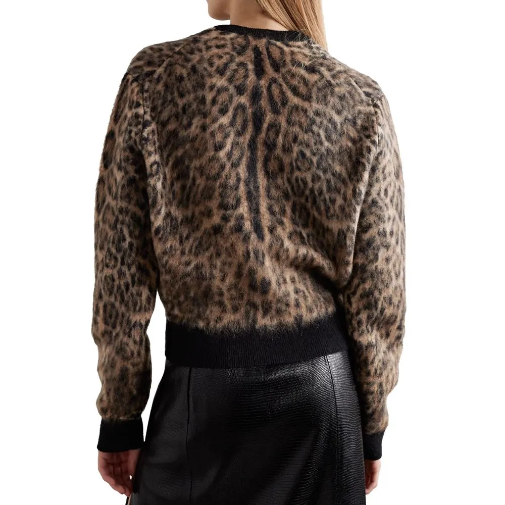 Dolce & Gabbana Women's Brown Wool Mohair Sweater