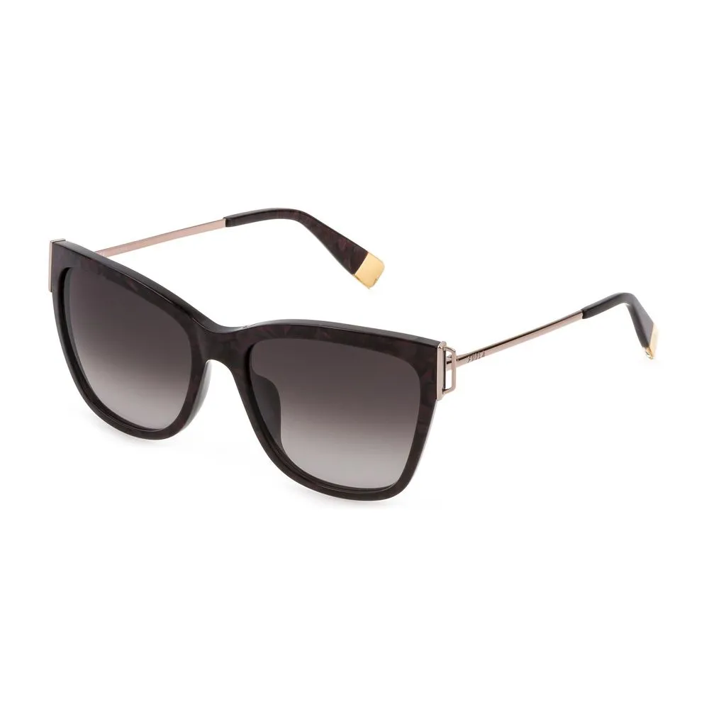 Furla Women's Brown Acetate Sunglasses