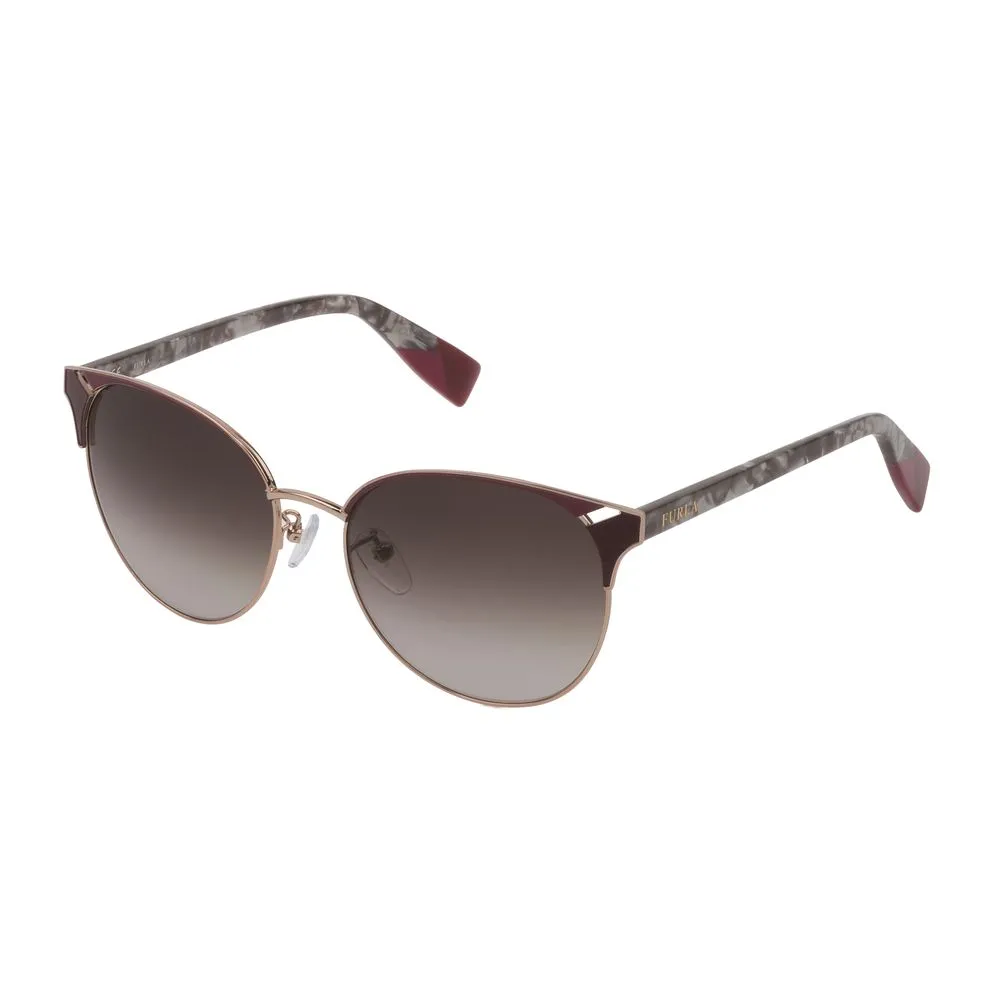 Furla Women's Brown Acetate Sunglasses