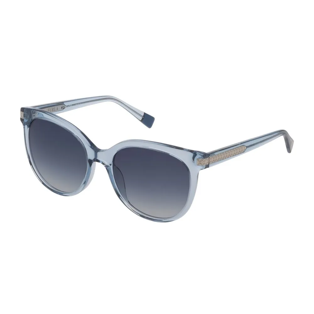 Furla Women's Blue Acetate Sunglasses