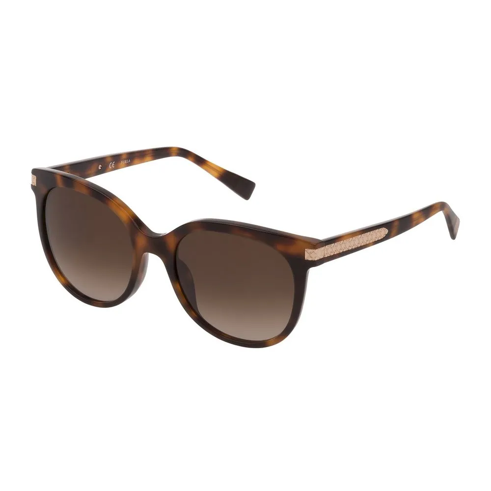 Furla Women's Brown Acetate Sunglasses