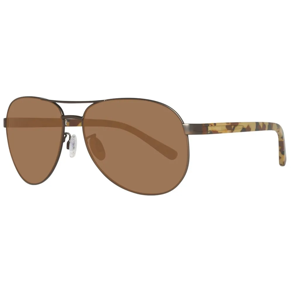 Timberland Men's Gray Metal Sunglasses