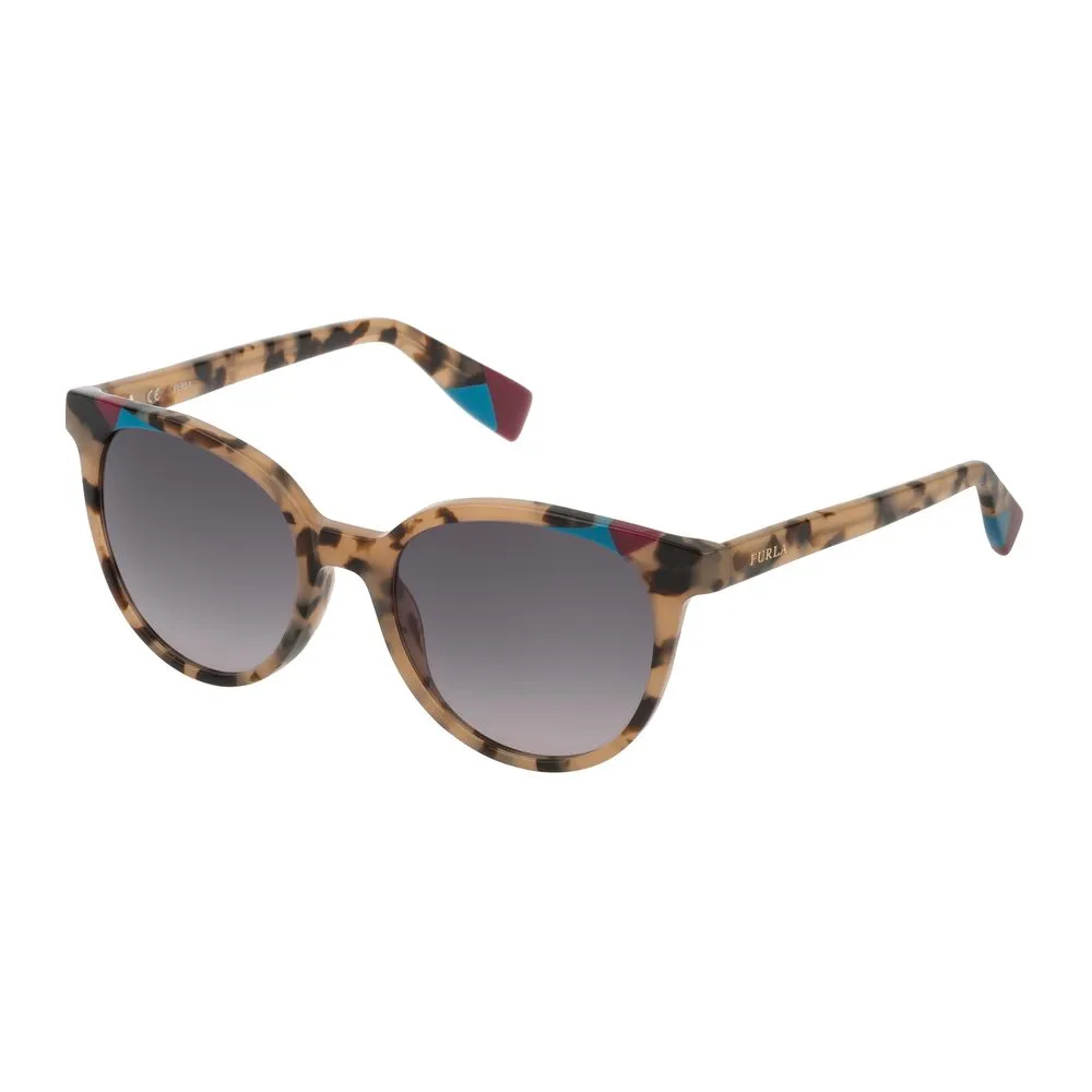 Furla Women's Beige Acetate Sunglasses