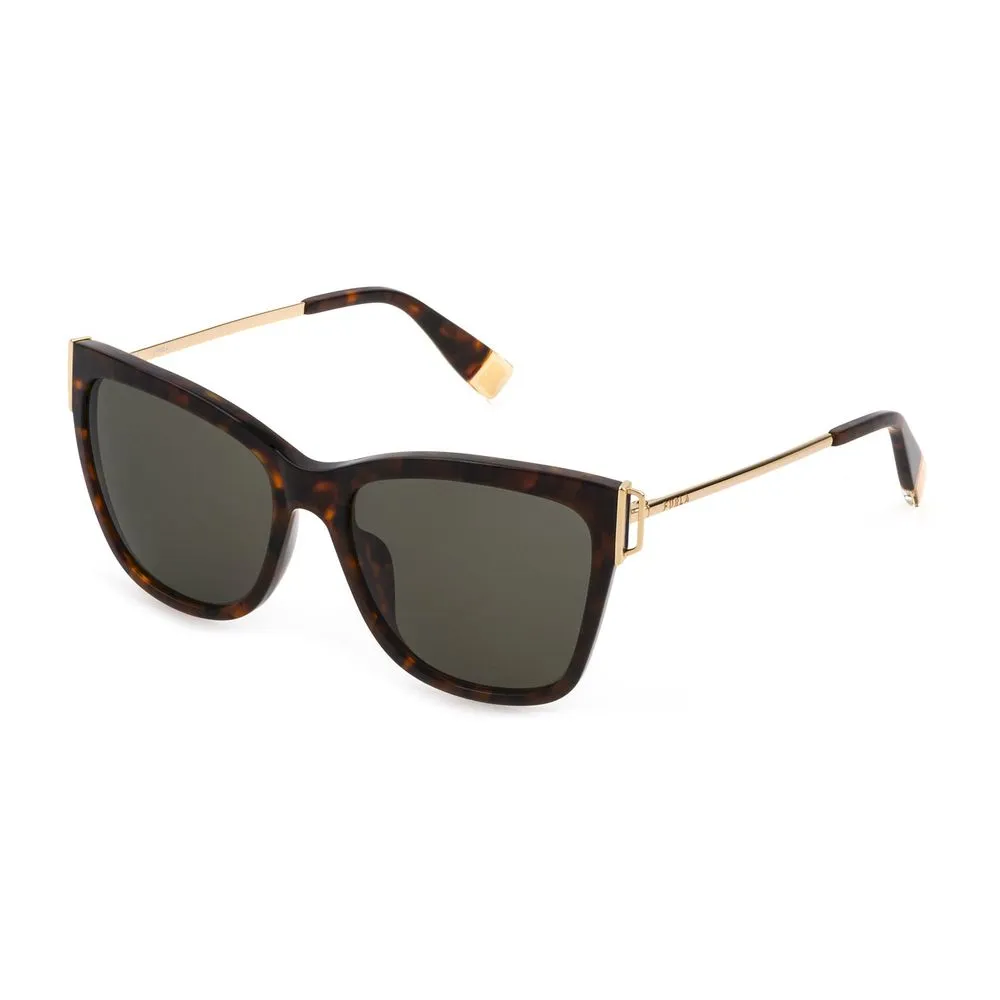 Furla Women's Brown Acetate Sunglasses