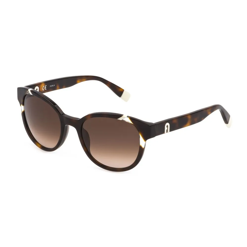 Furla Women's Brown Acetate Sunglasses