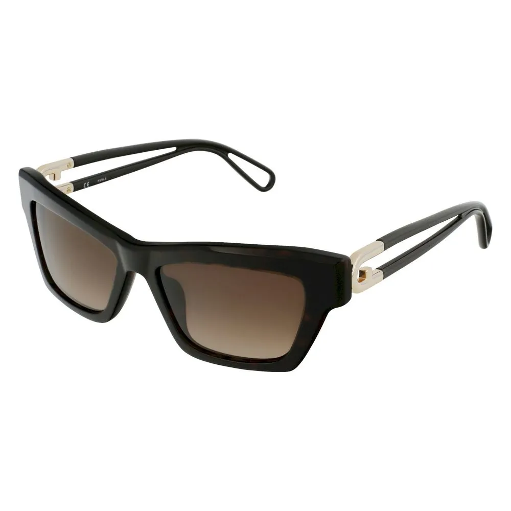 Furla Women's Brown Acetate Sunglasses