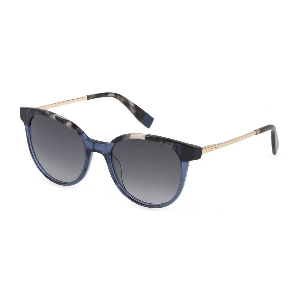 Furla Women's Blue Acetate Sunglasses