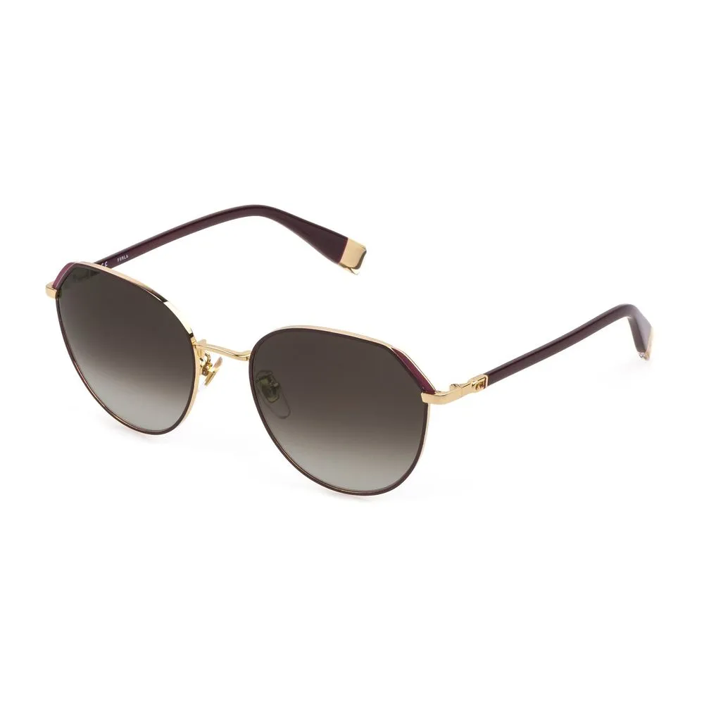 Furla Women's Red Metal Sunglasses