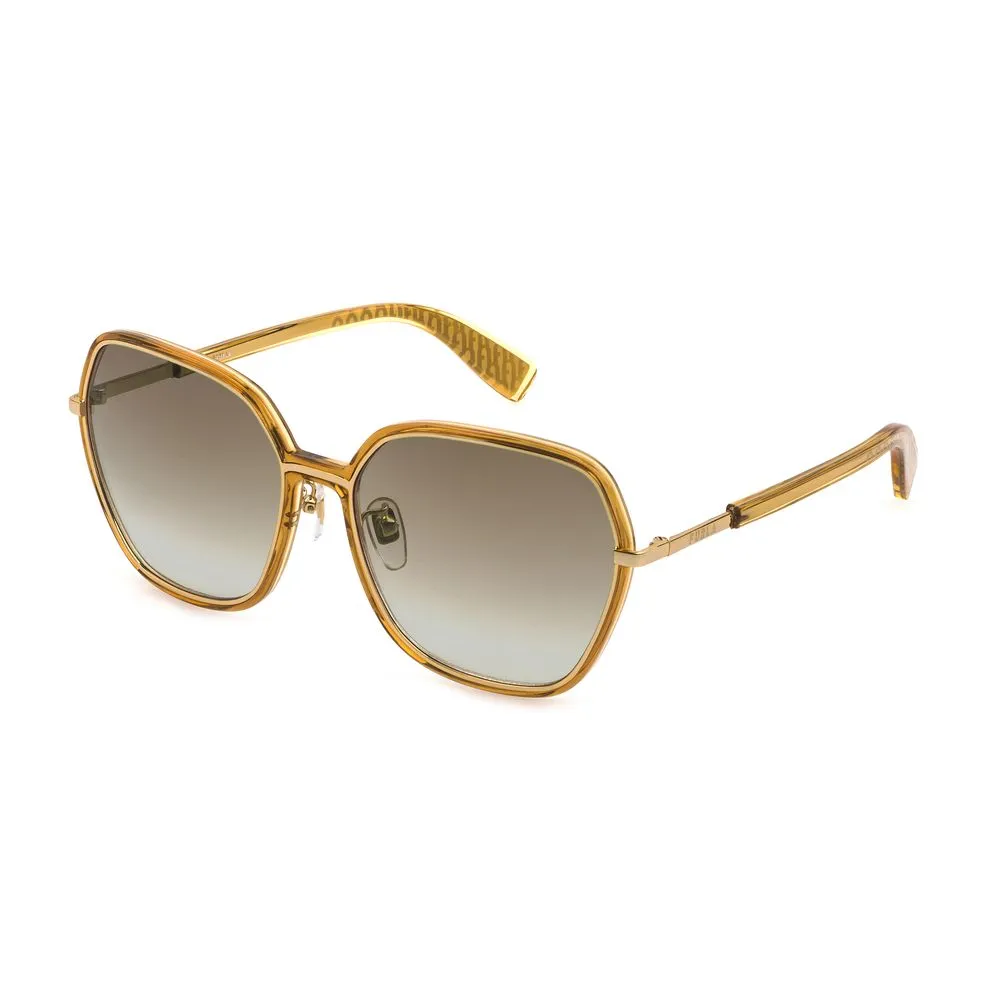 Furla Women's Gold Metal Sunglasses