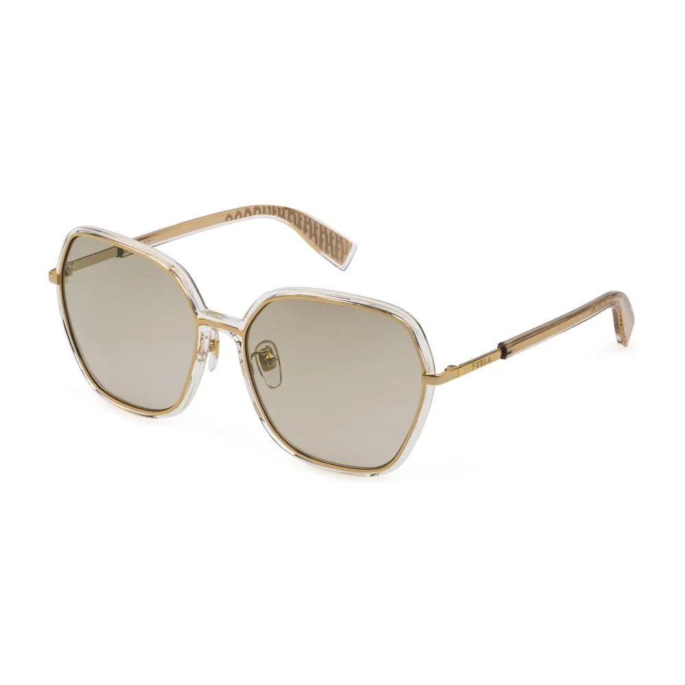 Furla Women's Gold Metal Sunglasses