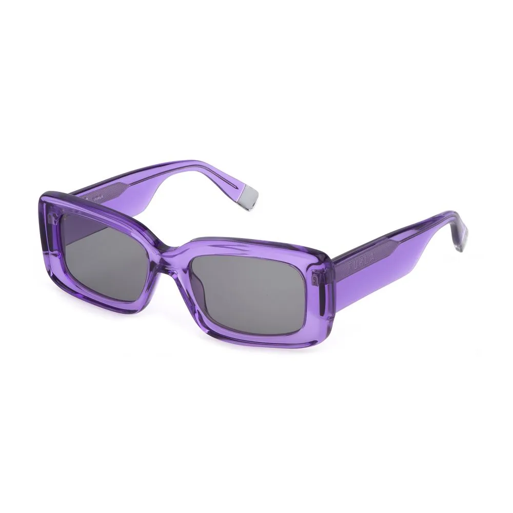 Furla Women's Purple Acetate Sunglasses