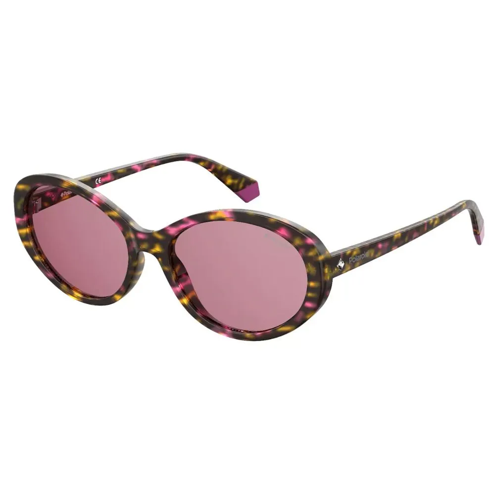 Polaroid Women's Pink Plastic Sunglasses
