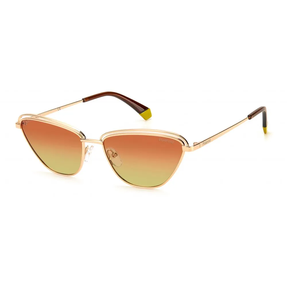 Polaroid Women's Gold Metal Sunglasses