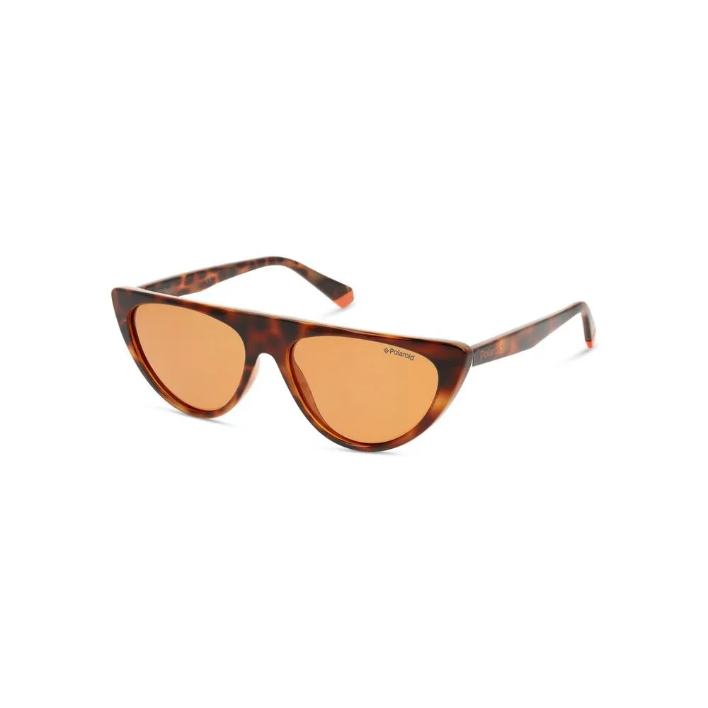 Polaroid Women's Orange Plastic Sunglasses