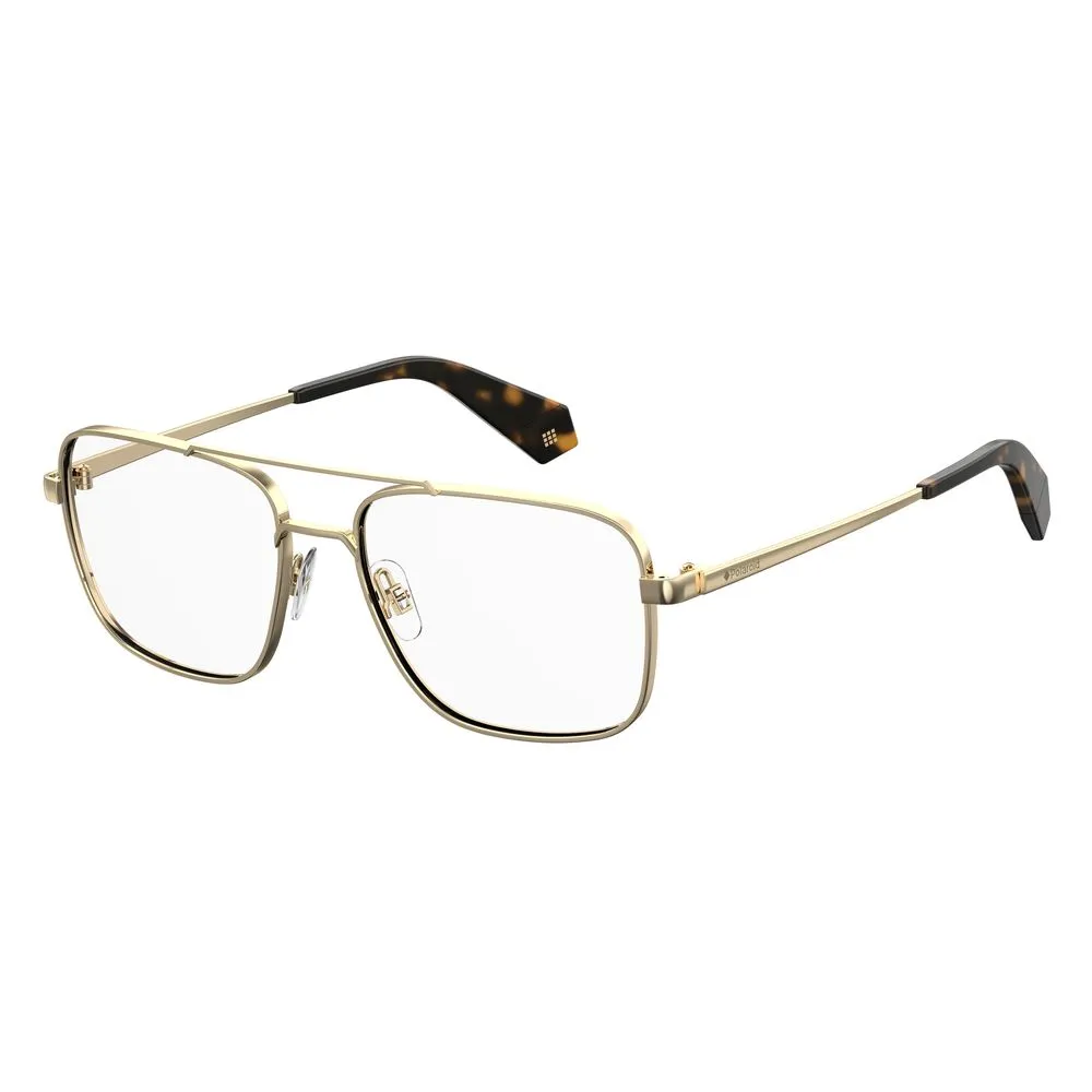 Polaroid Unisex Gold Metal Frames