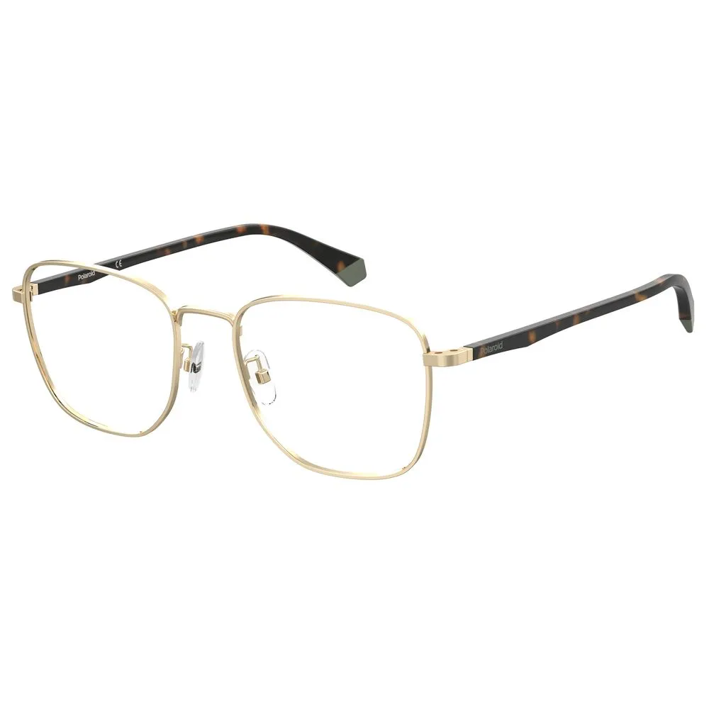 Polaroid Men's Gold Metal Frames