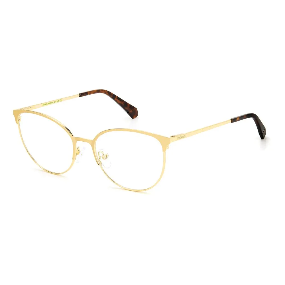 Polaroid Women's Gold Metal Frames