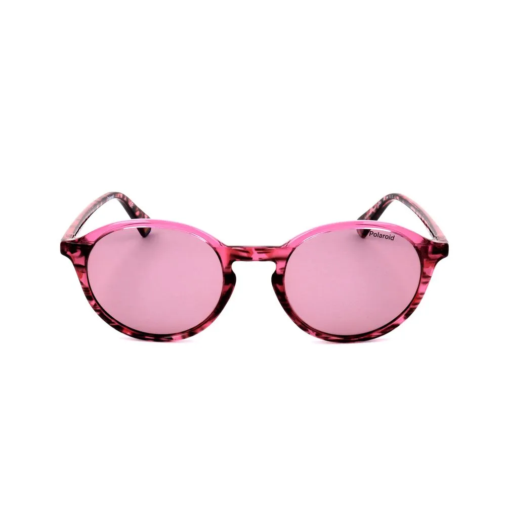 Polaroid Unisex Pink Polycarbonate Sunglasses