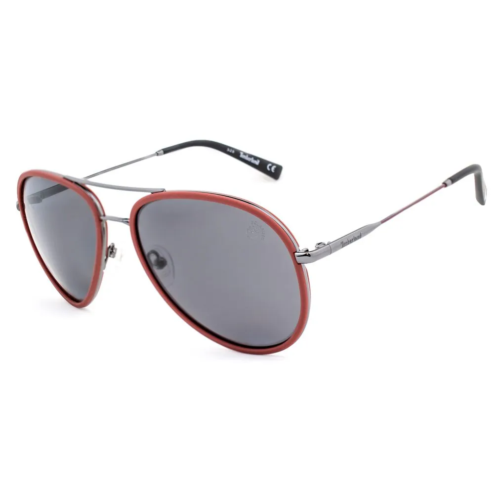 Timberland Unisex Silver Plastic Sunglasses