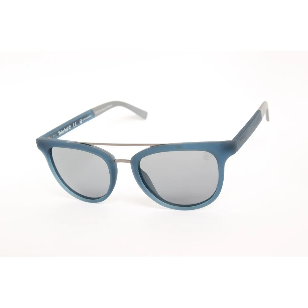 Timberland Women's Blue Plastic Sunglasses