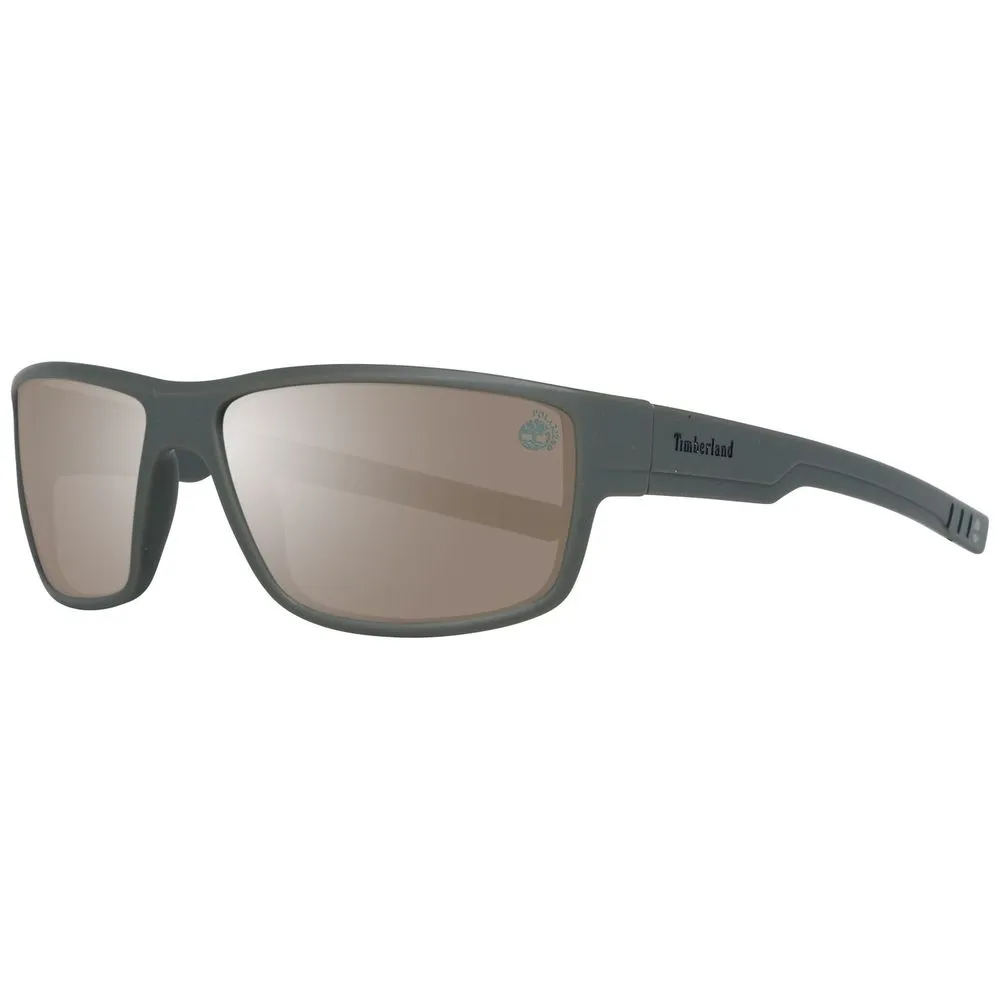 Timberland Unisex Gray Plastic Sunglasses