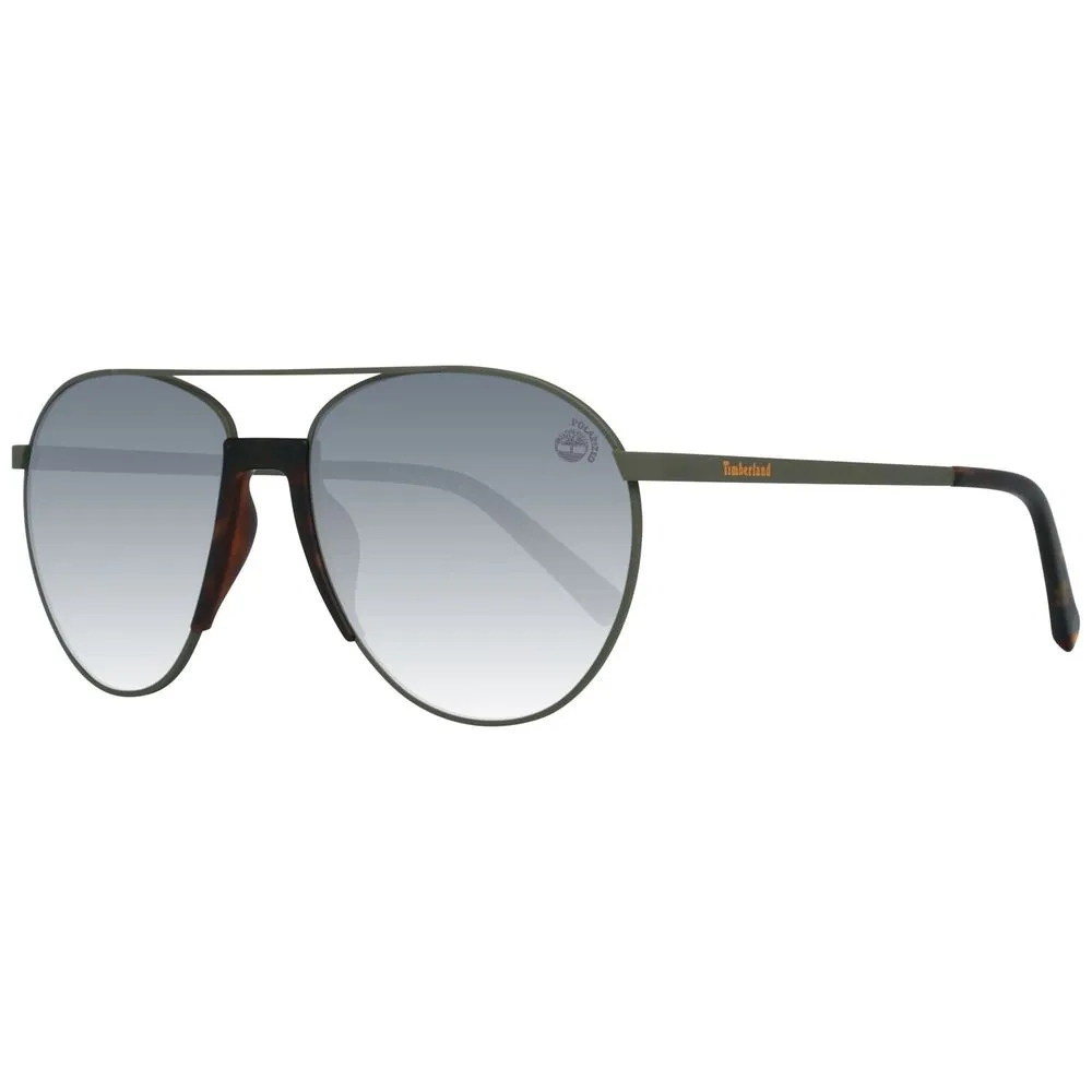 Timberland Men's Brown Plastic Sunglasses