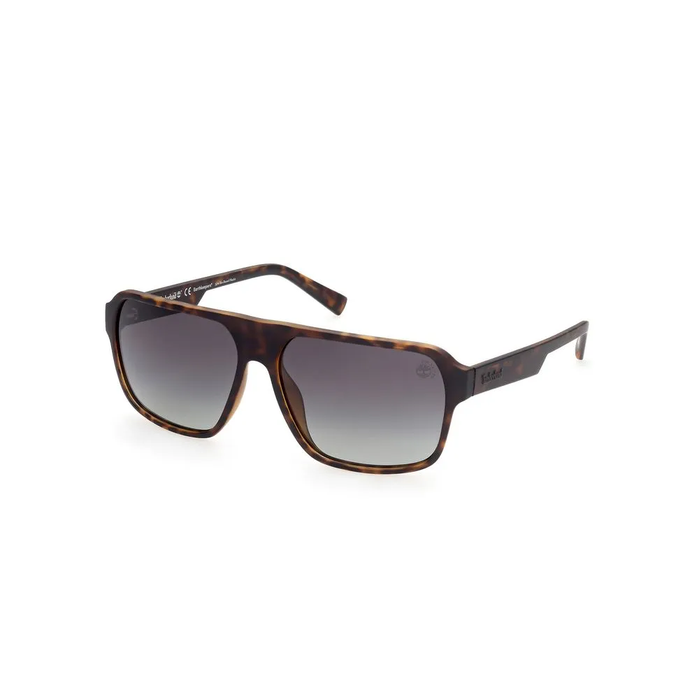 Timberland Men's Brown Injected Sunglasses