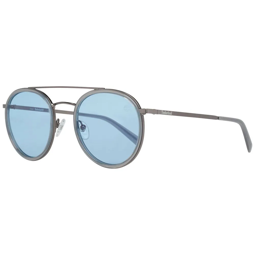 Timberland Unisex Silver Metal And Plastic Sunglasses