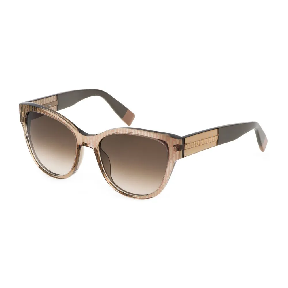 Furla Women's Gray Plastic Sunglasses