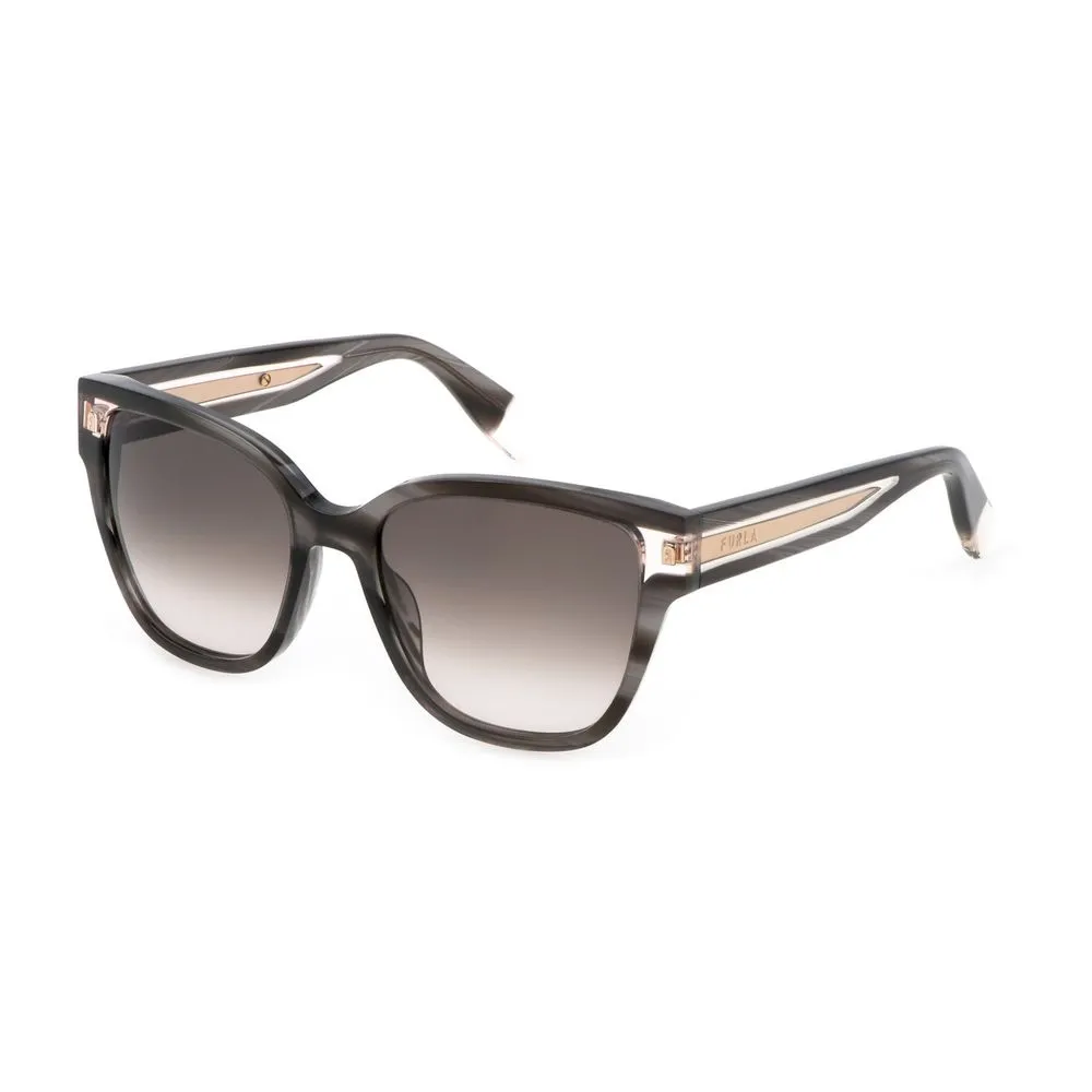 Furla Women's Gray Plastic Sunglasses