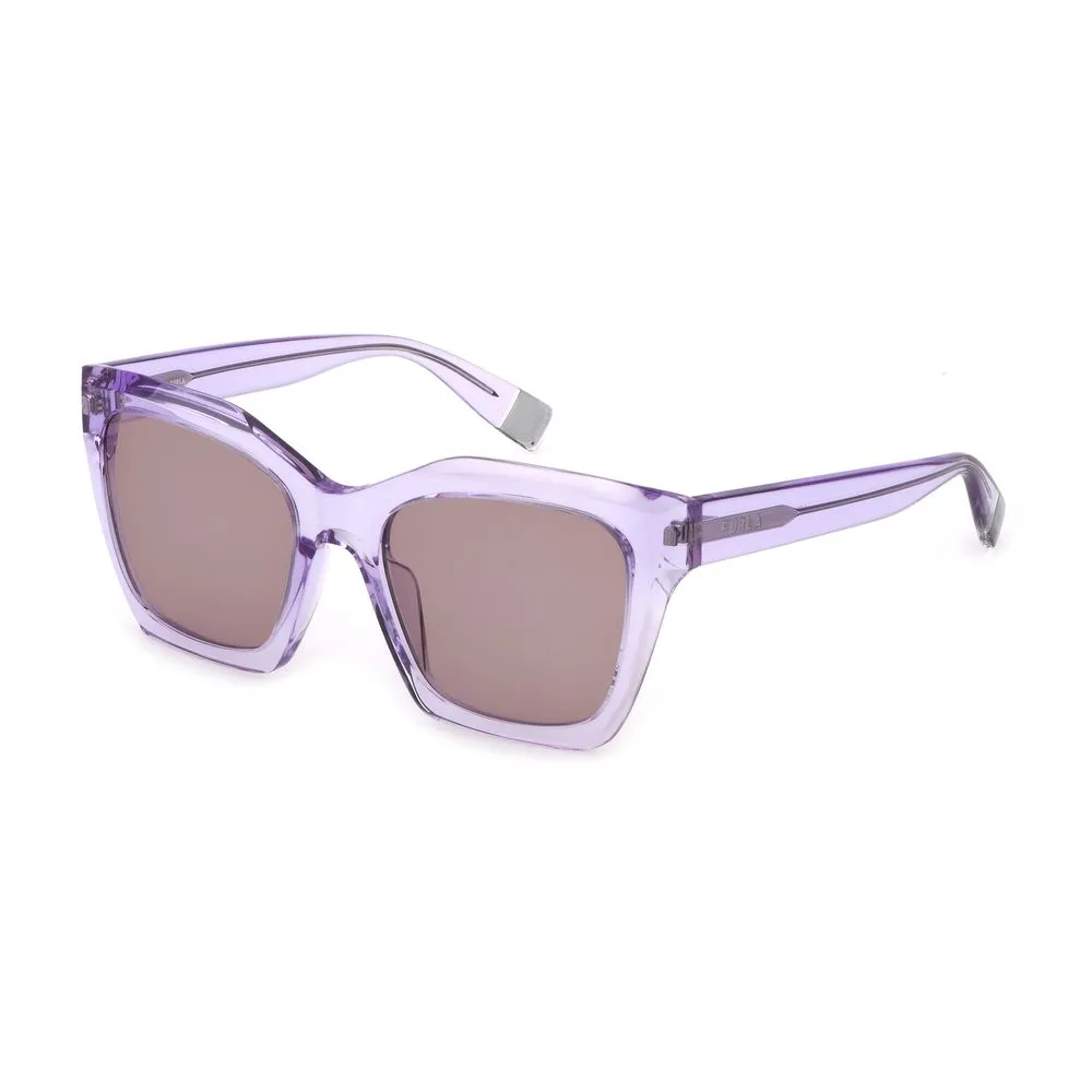 Furla Women's Purple Plastic Sunglasses