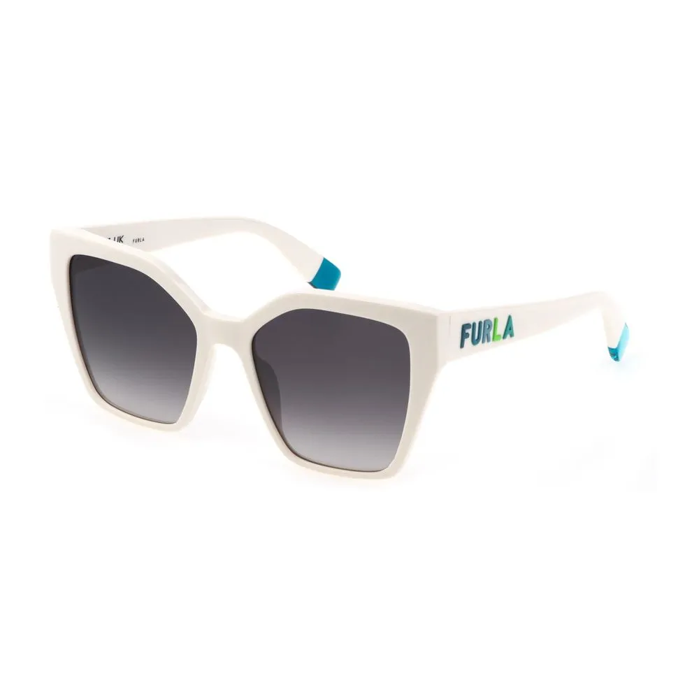 Furla Women's Beige Plastic Sunglasses