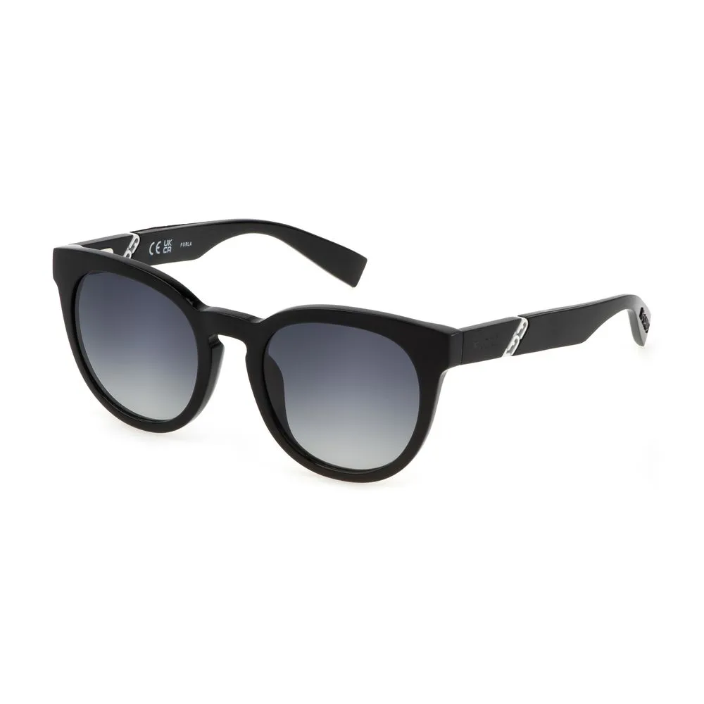 Furla Women's Black Plastic Sunglasses