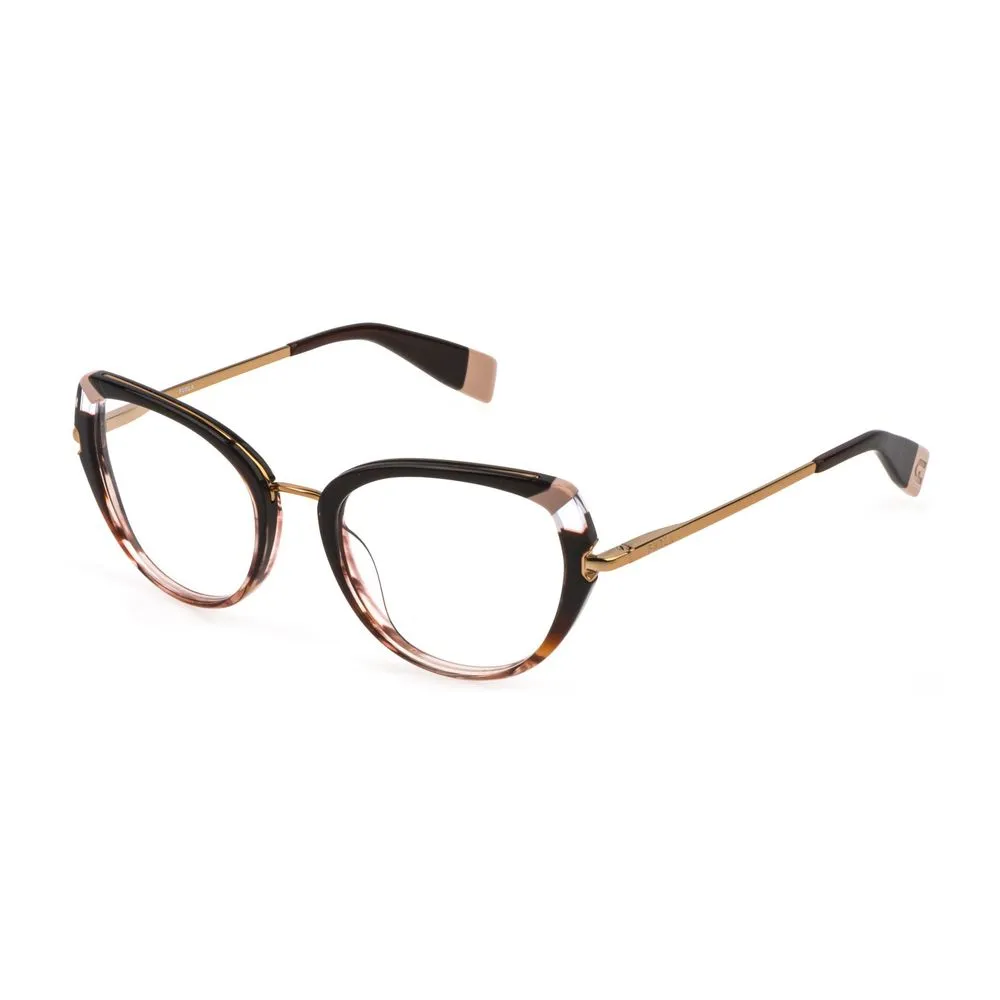 Furla Women's Brown Metal Frames