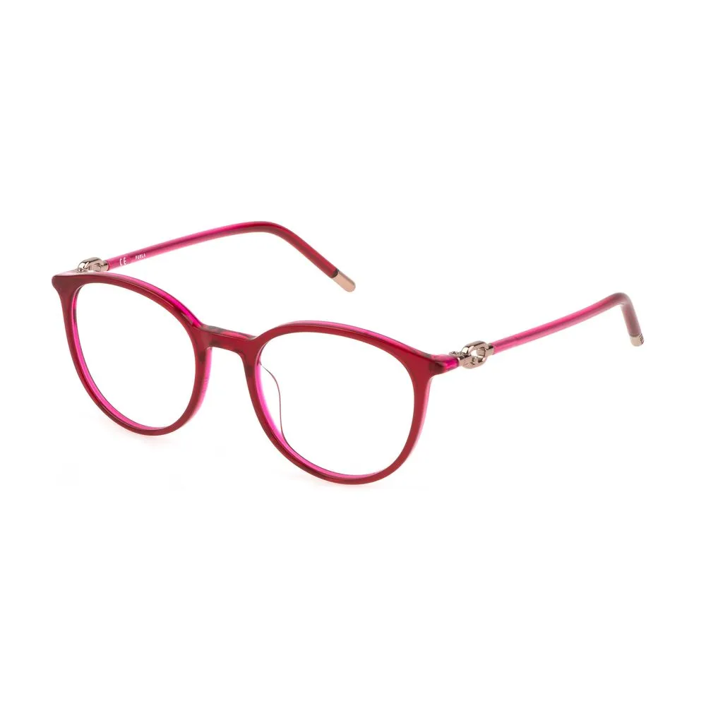 Furla Women's Red Plastic Frames