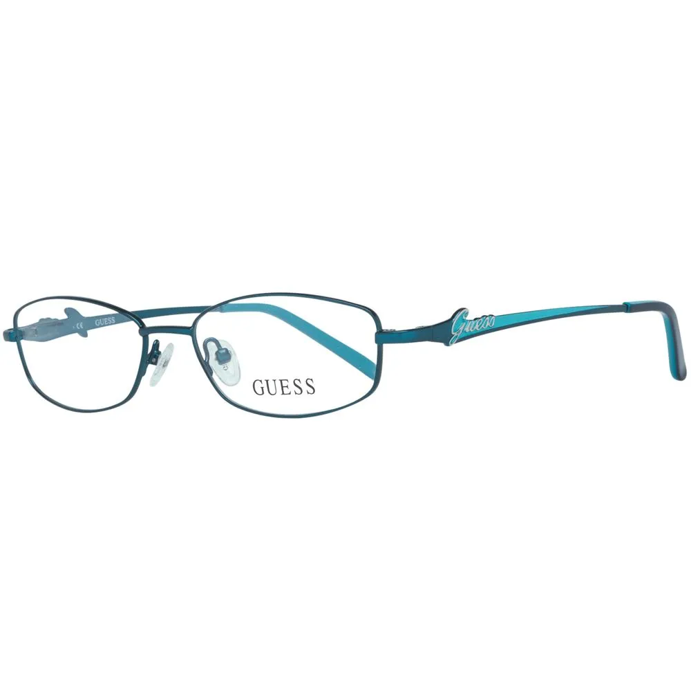 Guess Women's Blue Metal Frames
