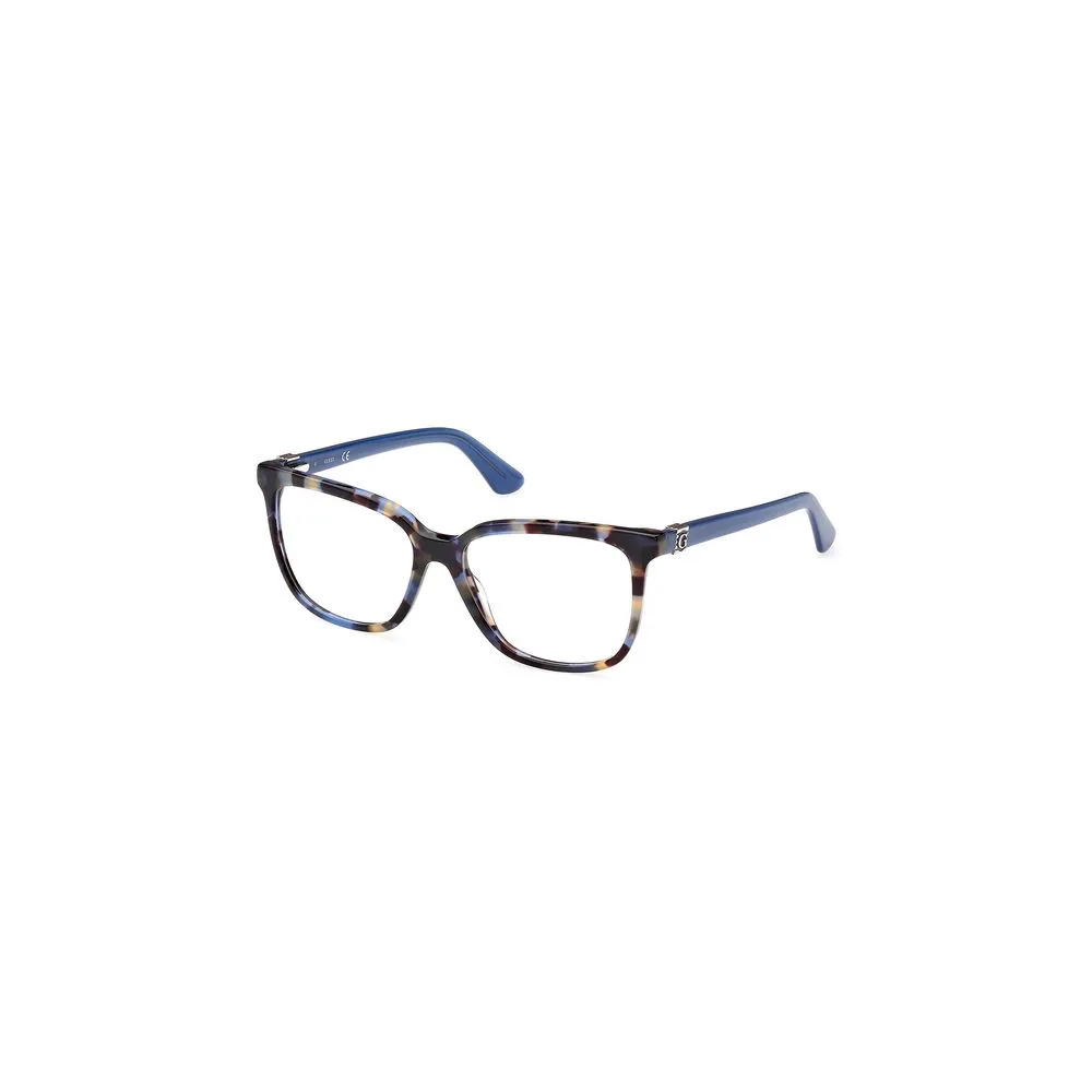 Guess Women's Blue Plastic Frames