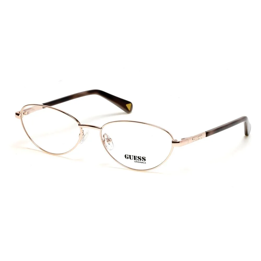 Guess Unisex Gold Metal Frames