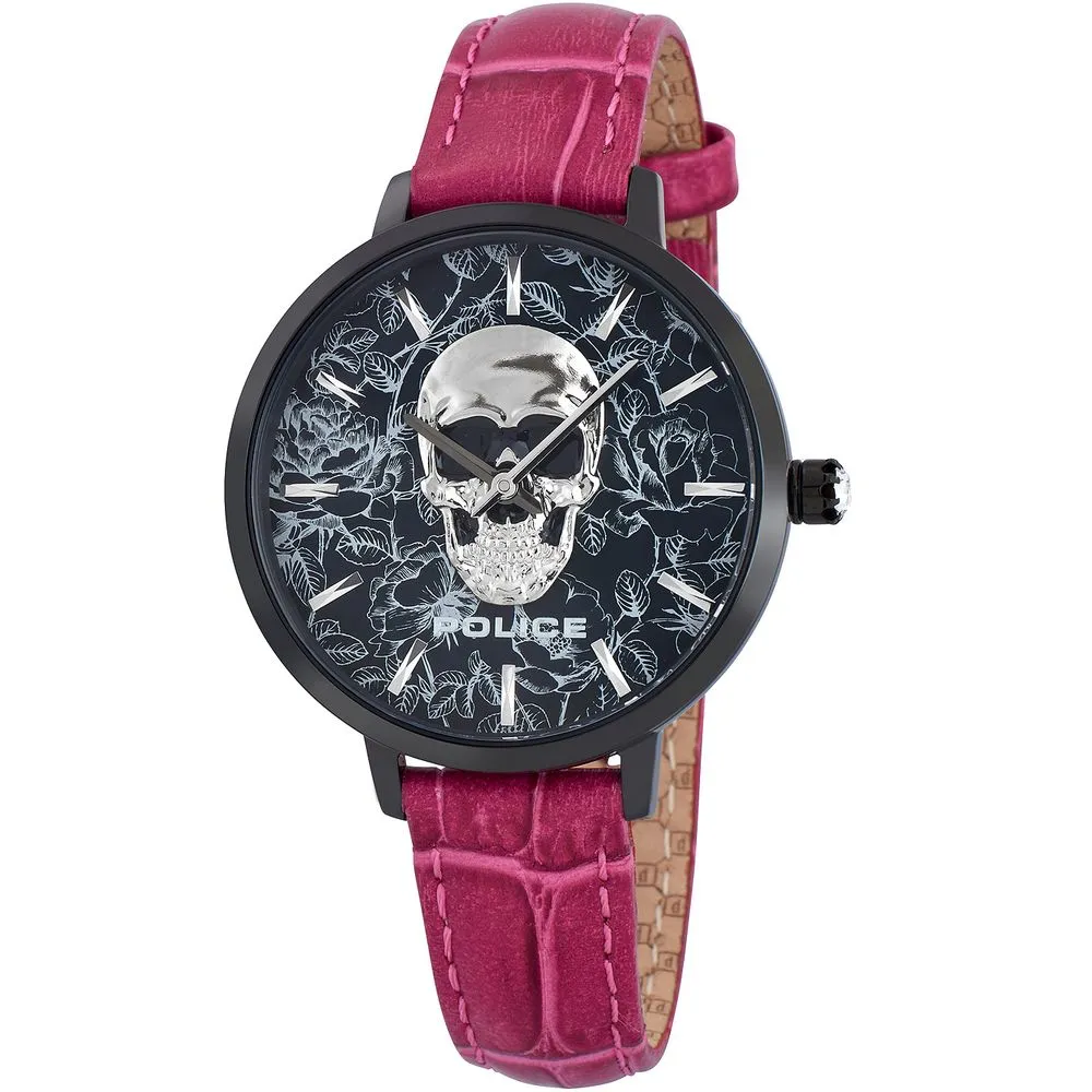 Police Women's Multicolor Leather Watch