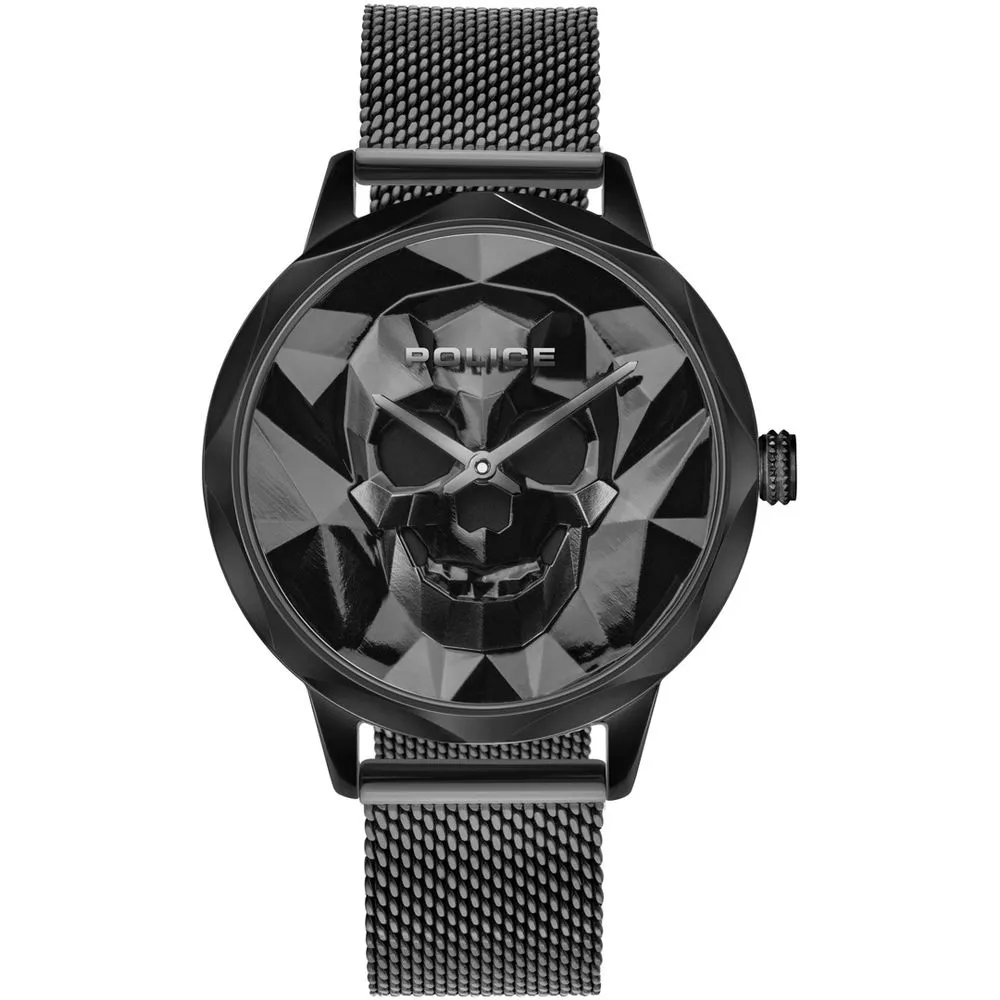 Police Women's Black Stainless Steel Watch