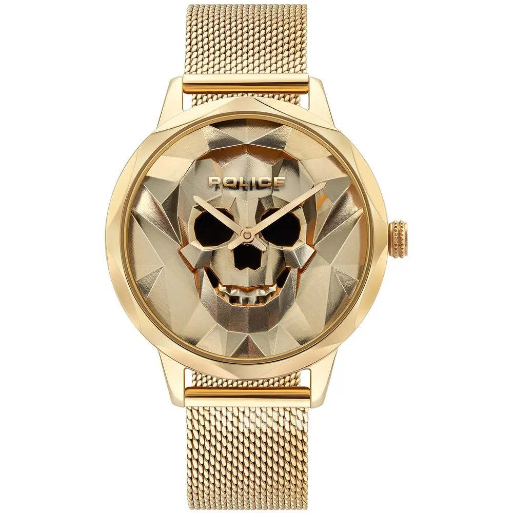 Police Women's Gold Stainless Steel Watch