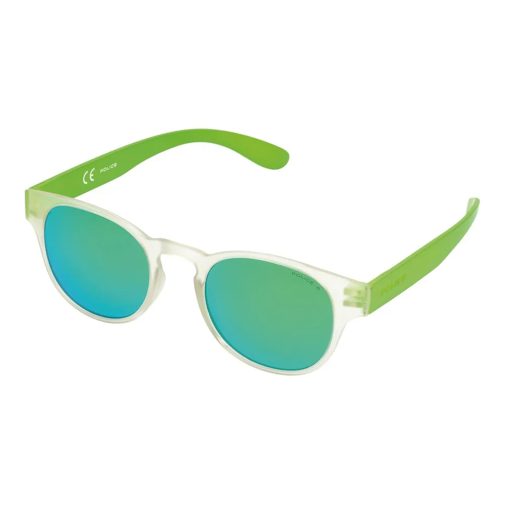 Police Men's Transparent Injected Sunglasses