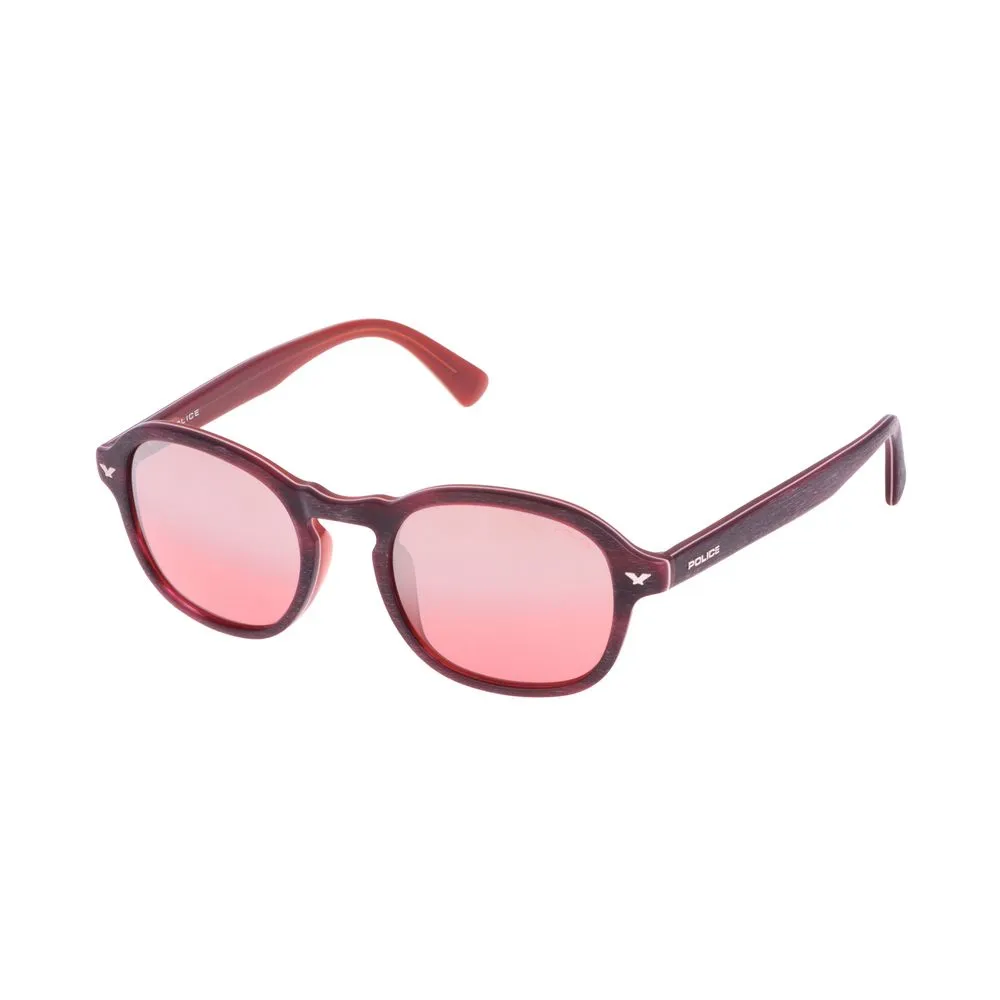 Police Men's Brown Acetate Sunglasses