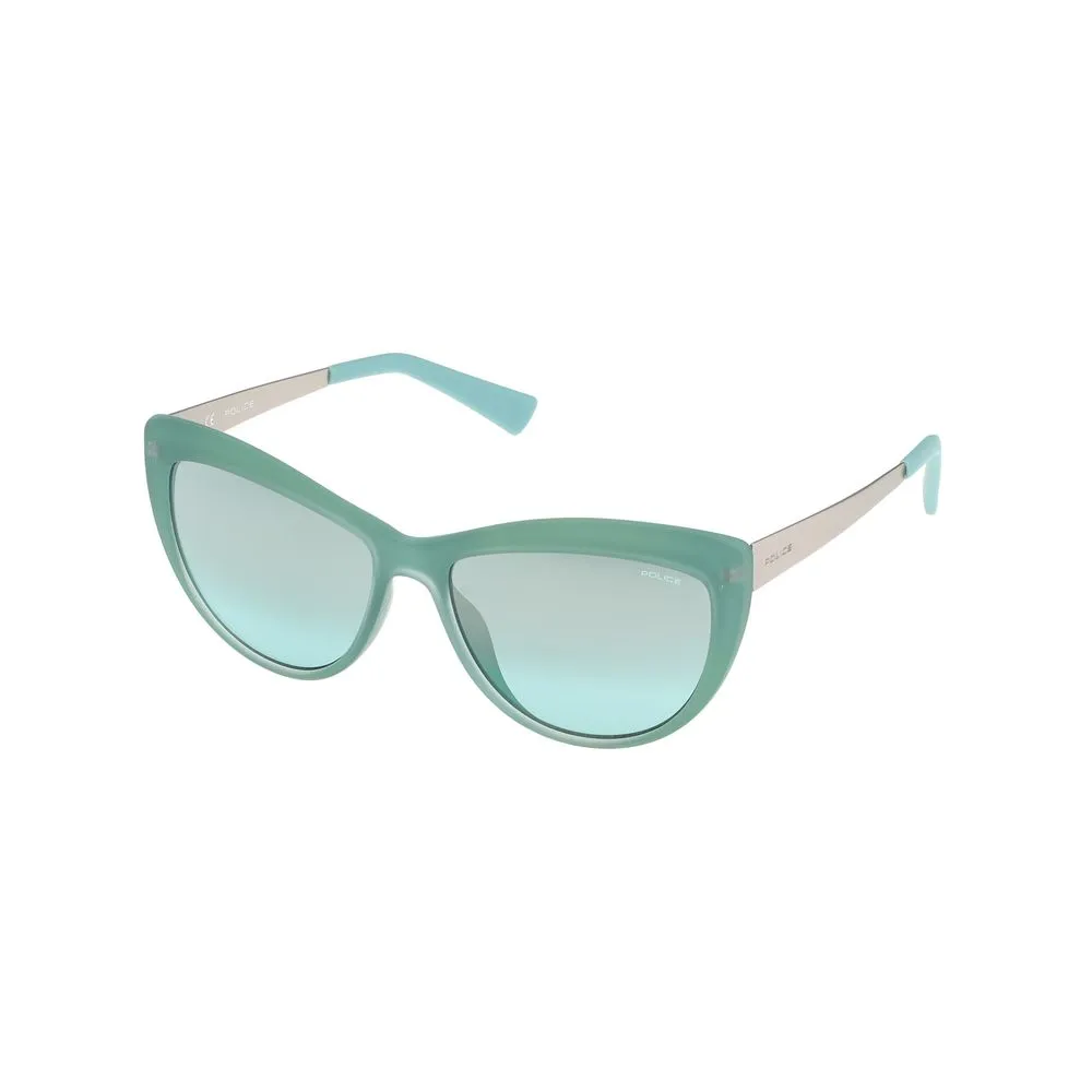 Police Men's Green Metal Sunglasses