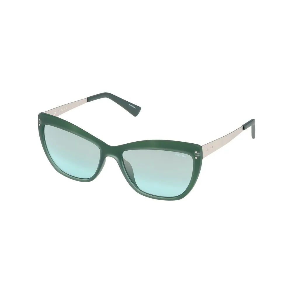 Police Women's Green Injected Sunglasses