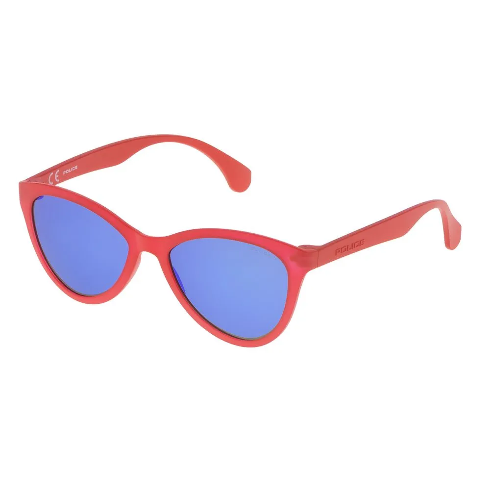 Police Women's Red Injected Sunglasses