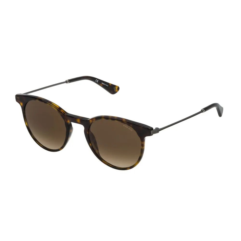 Police Women's Brown Metal Sunglasses