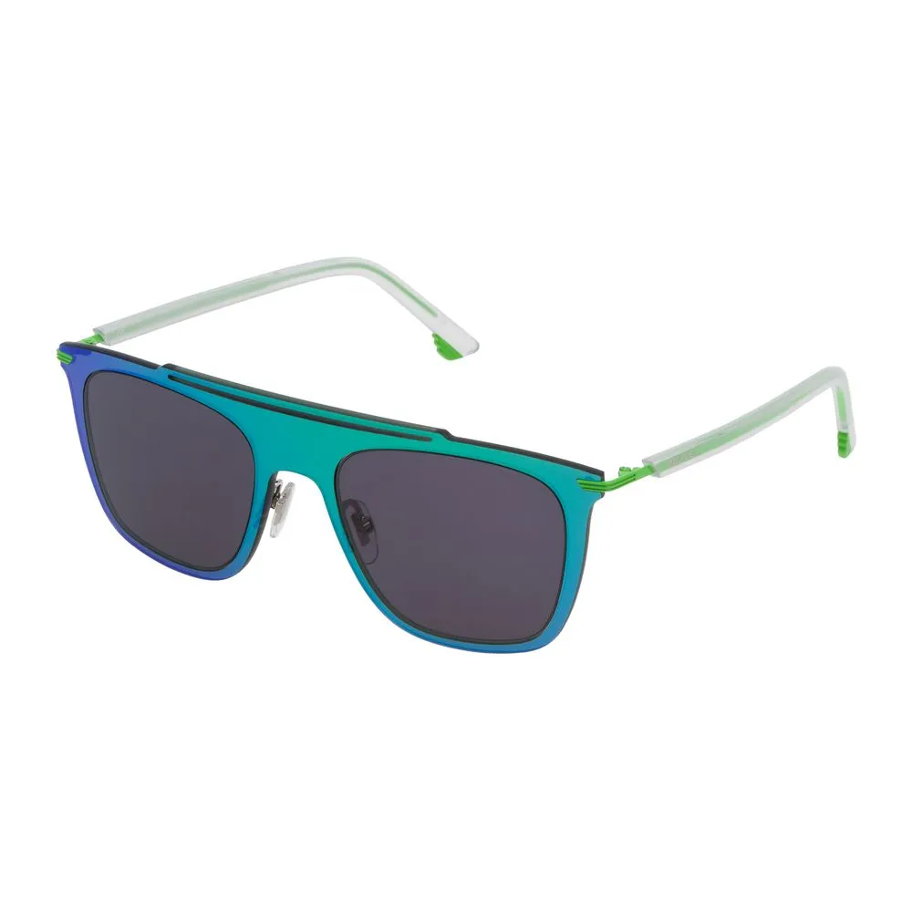 Police Men's Green Injected Sunglasses