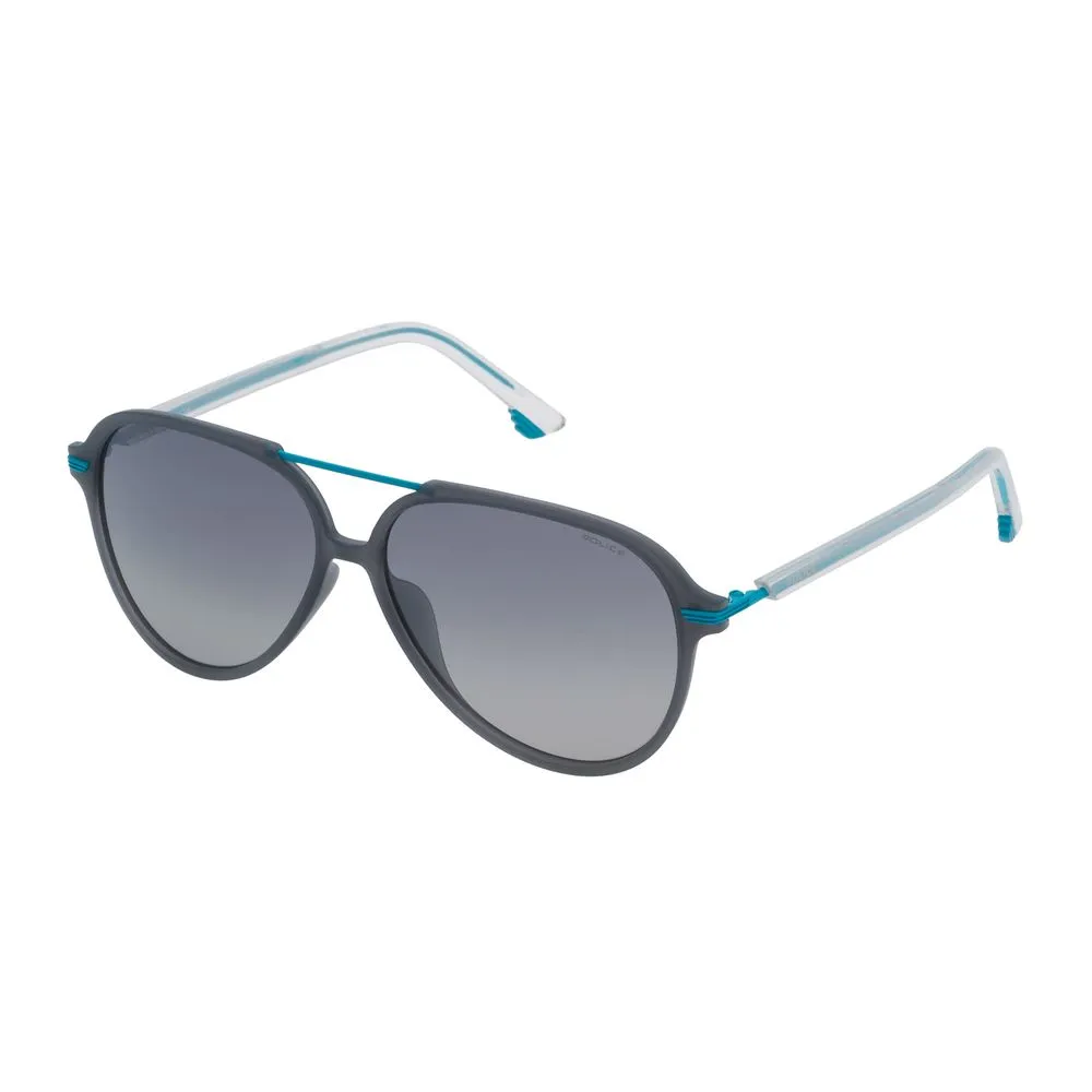 Police Unisex Blue Metal Sunglasses